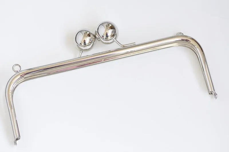 25cm (10") Retro Purse Frame With Big Kiss-Lock Pick Color