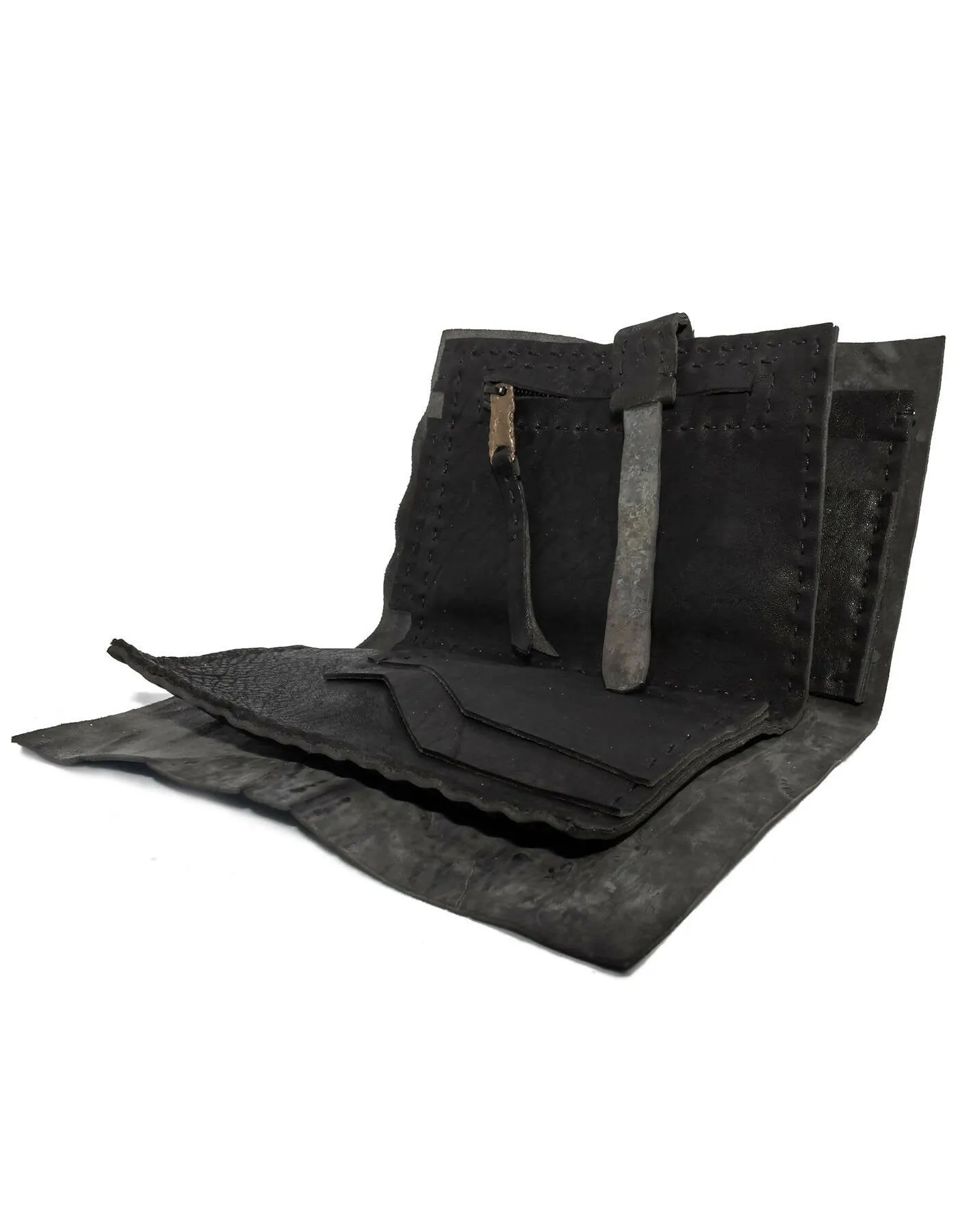 black culatta long wallet
