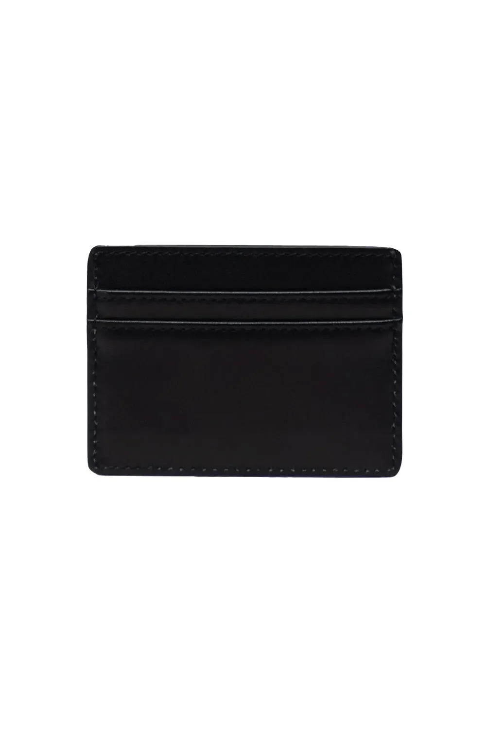 CHARLIE LEATHER RFID WALLET - BLACK