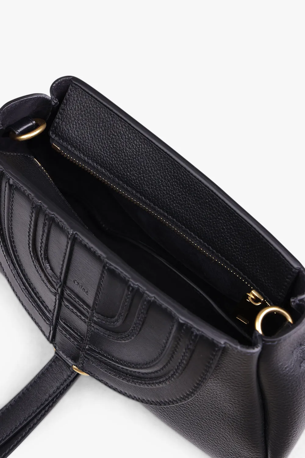 MARCIE SMALL SADDLE BAG | BLACK