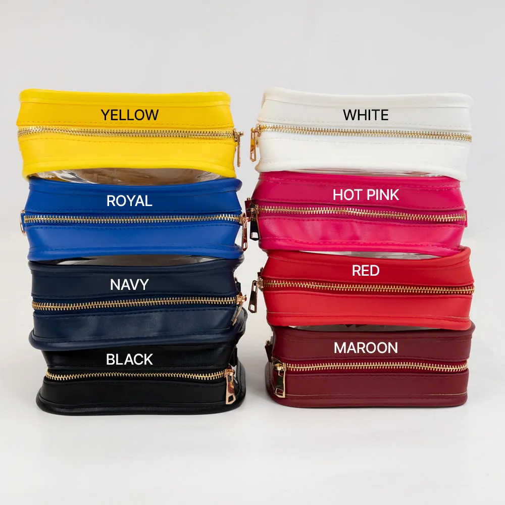 Personalized Patch Stadium Purse