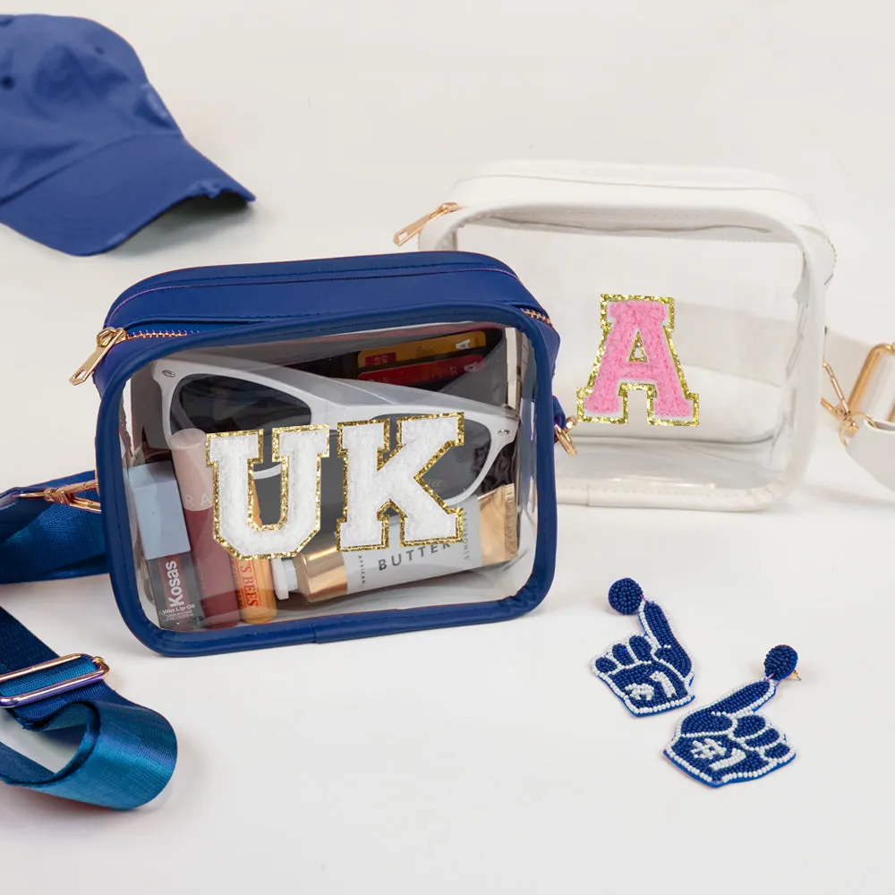 Personalized Patch Stadium Purse