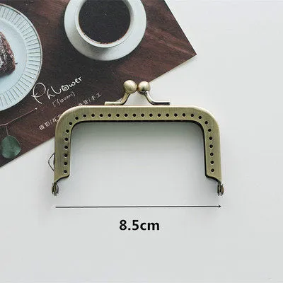 Rectangular Bronze Purse Frame Clutch Bag Purse Frame Sewing Bag Maker Various Size