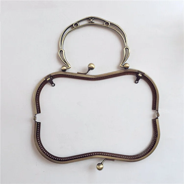 Retro Metal Purse Frame Clutch Purse Frame 19cm ( 7")