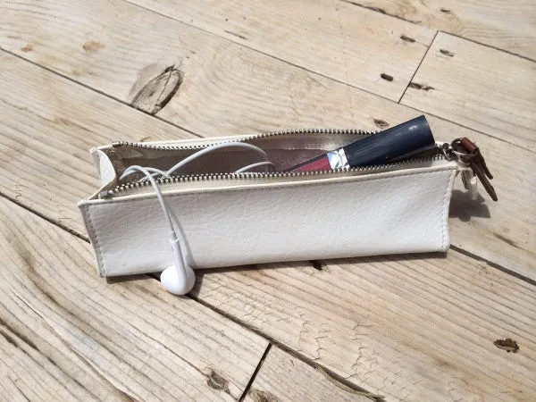 Romo Mini Make Up Bag in White