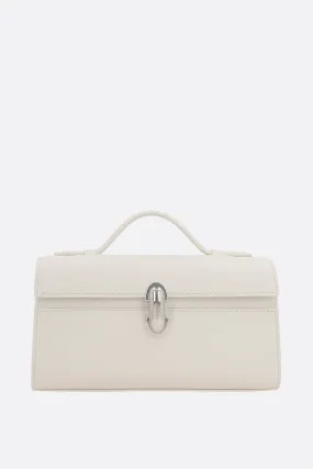 Elegant Smooth Leather Symmetry Pochette Handbag - Chic and Versatile Designer Accessory