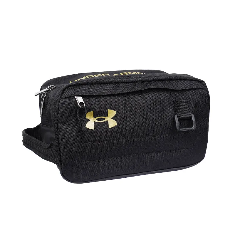 UNDER ARMOUR Contain Travel Kit Pouch (Black/Gold)