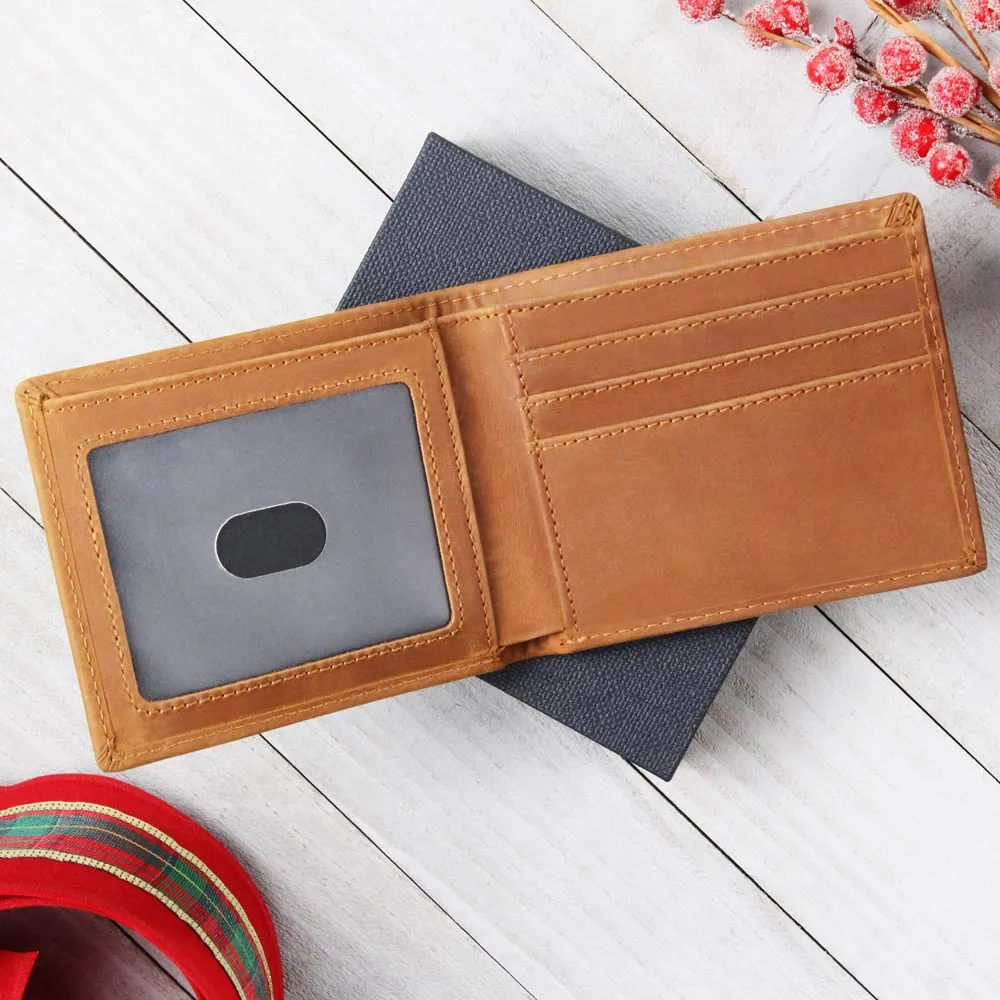 Wallet Design_Dad Awesome Leather Wallet