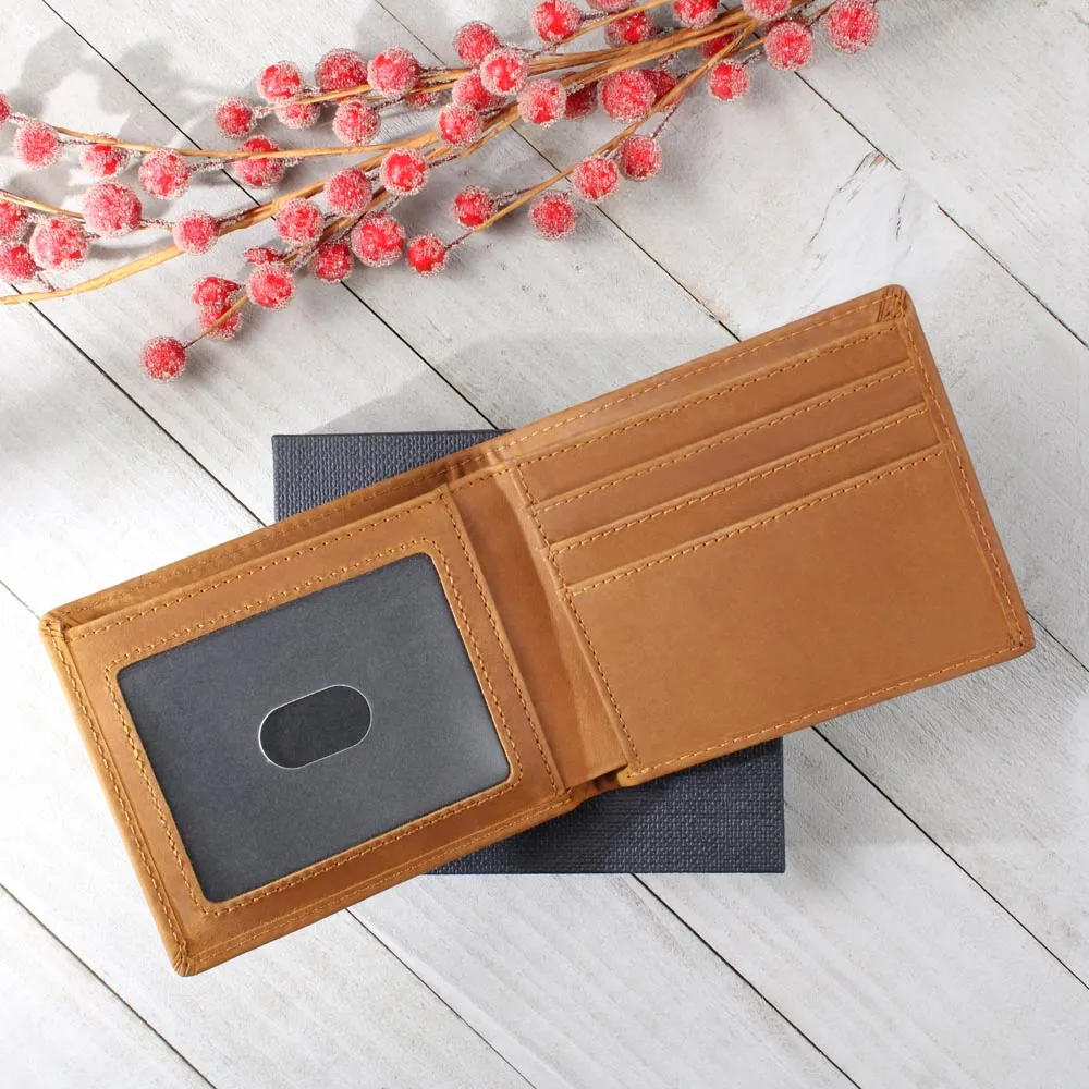 Wallet Design_Dad Awesome Leather Wallet