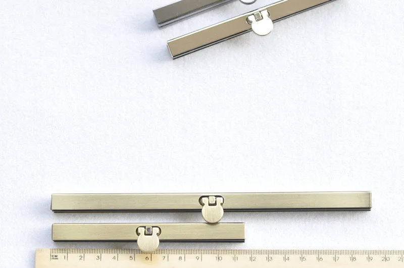 Wedding Purse Frame Bar Lock Wallet Purse Frame With Screws 19cm ( 7") / 11.5cm (1/2")